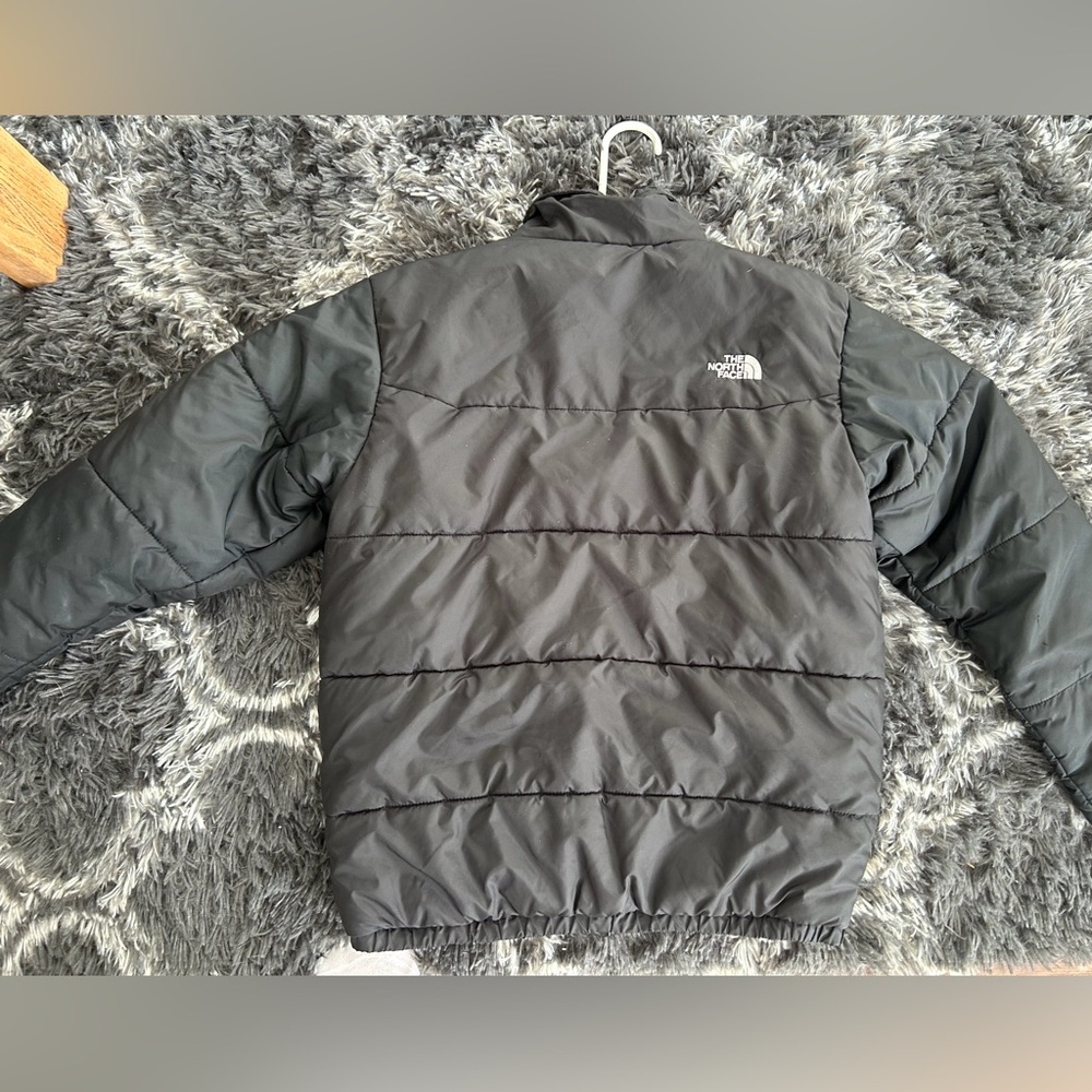 The North Face  Charcoal Puffer Jacket